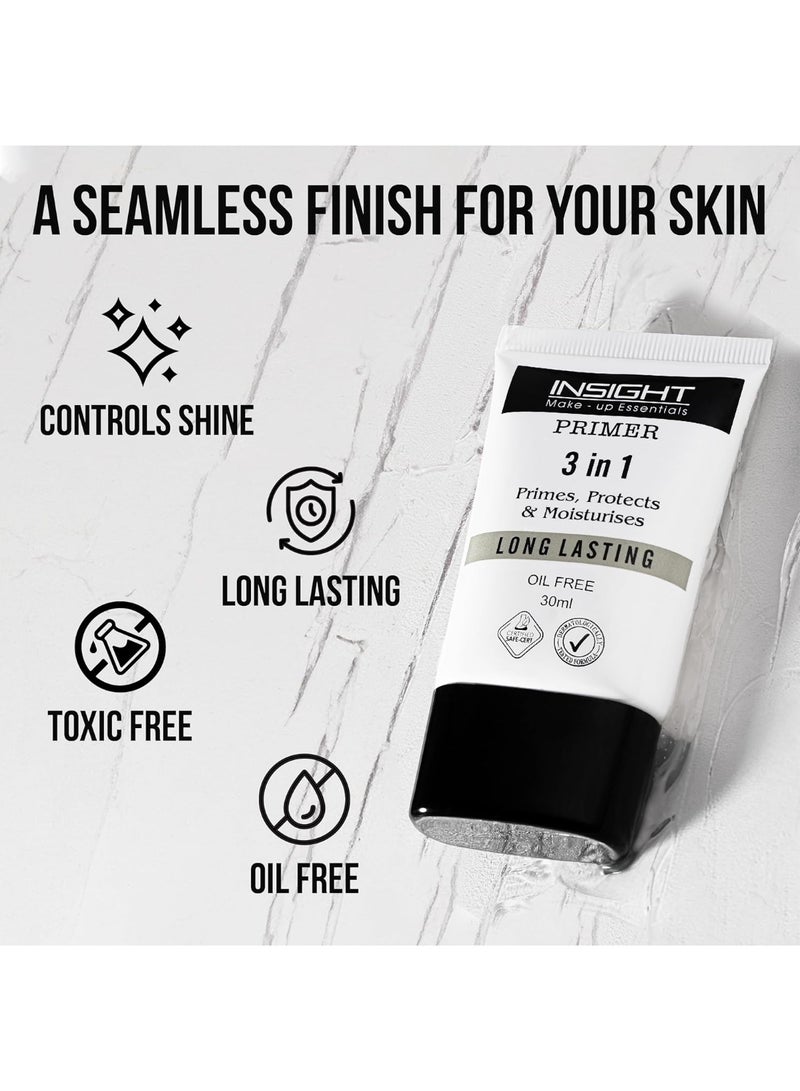 إنسايت برايمر إنسايت 3 في 1 | لمسة نهائية مطفية | يهيئ البشرة، يحميها، ويرطبها | خالٍ من الزيوت مع إخفاء المسام | تركيبة تدوم طويلاً | مناسب لجميع أنواع البشرة | 30 مل - Image 2